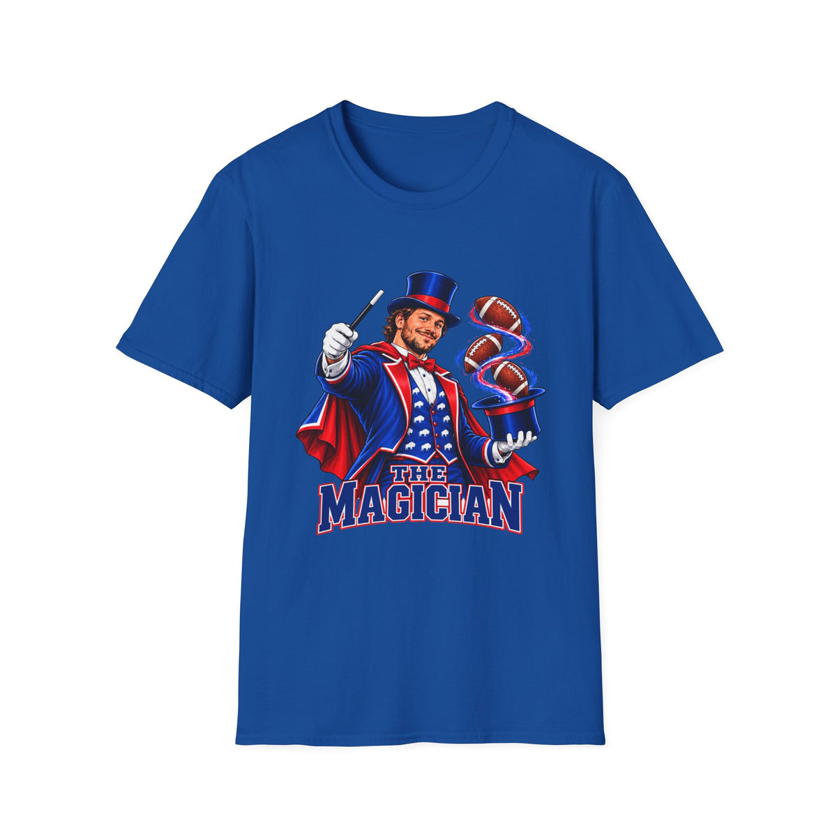 The Magician Magic Trick T-Shirt - Buffalo Footbal - TeesRus716