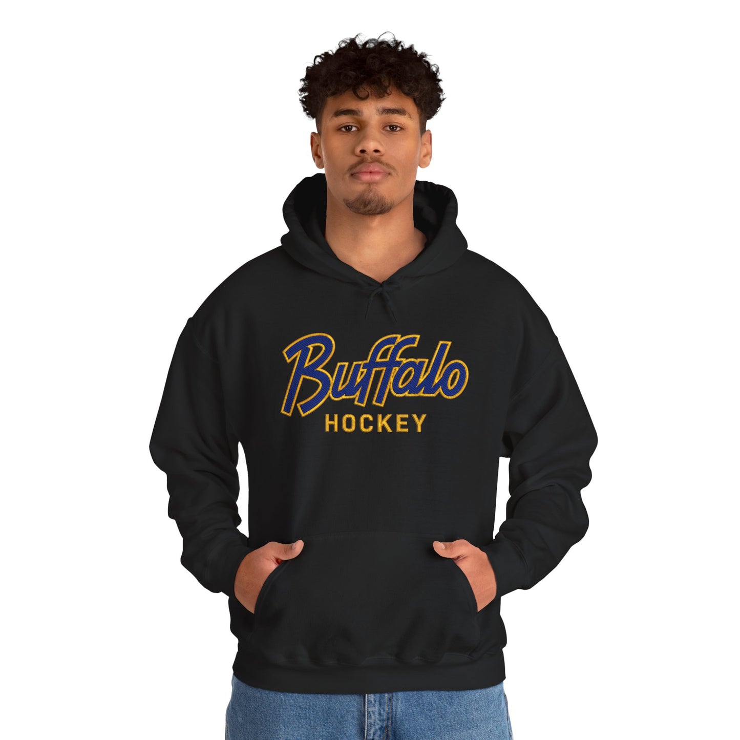 Buffalo Hockey Hoodie | Vintage Buffalo Hockey Sweatshirt | Buffalo Hockey Apparel | Buffalo NY Hoodie