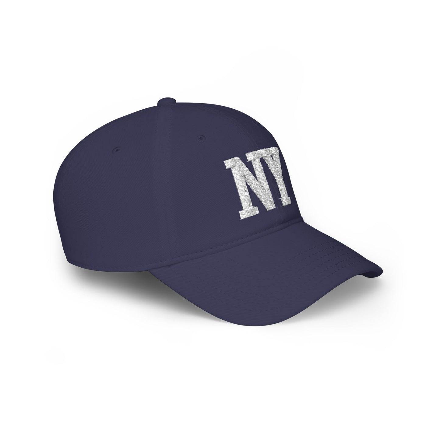 NY Distressed Baseball Hat – Retro New York Low Profile Dad Cap | Teesrus716