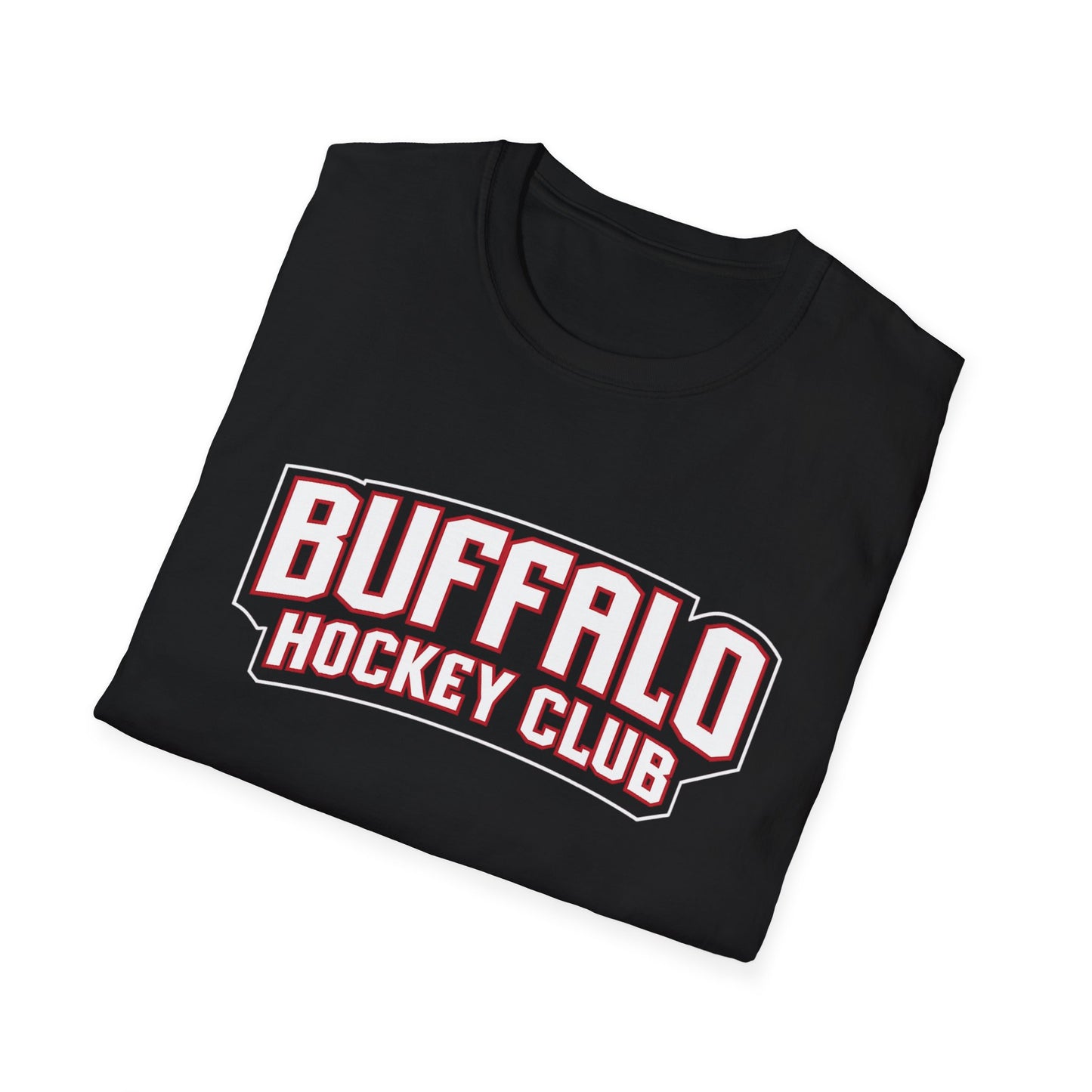 Buffalo Hockey Club T-Shirt — Black and Red