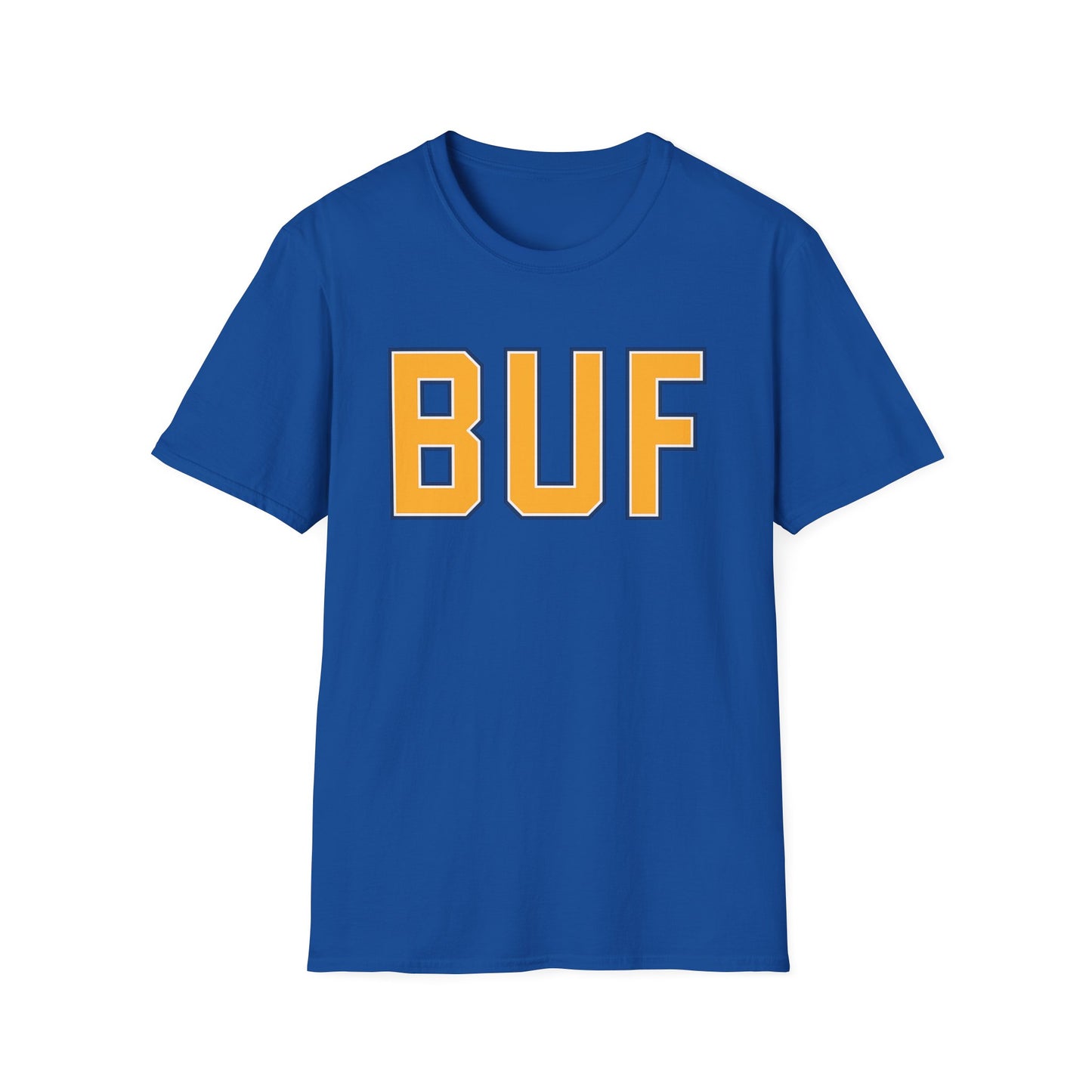 BUF Buffalo Hockey T-Shirt – Retro 716 Collegiate Graphic Tee | Teesrus716