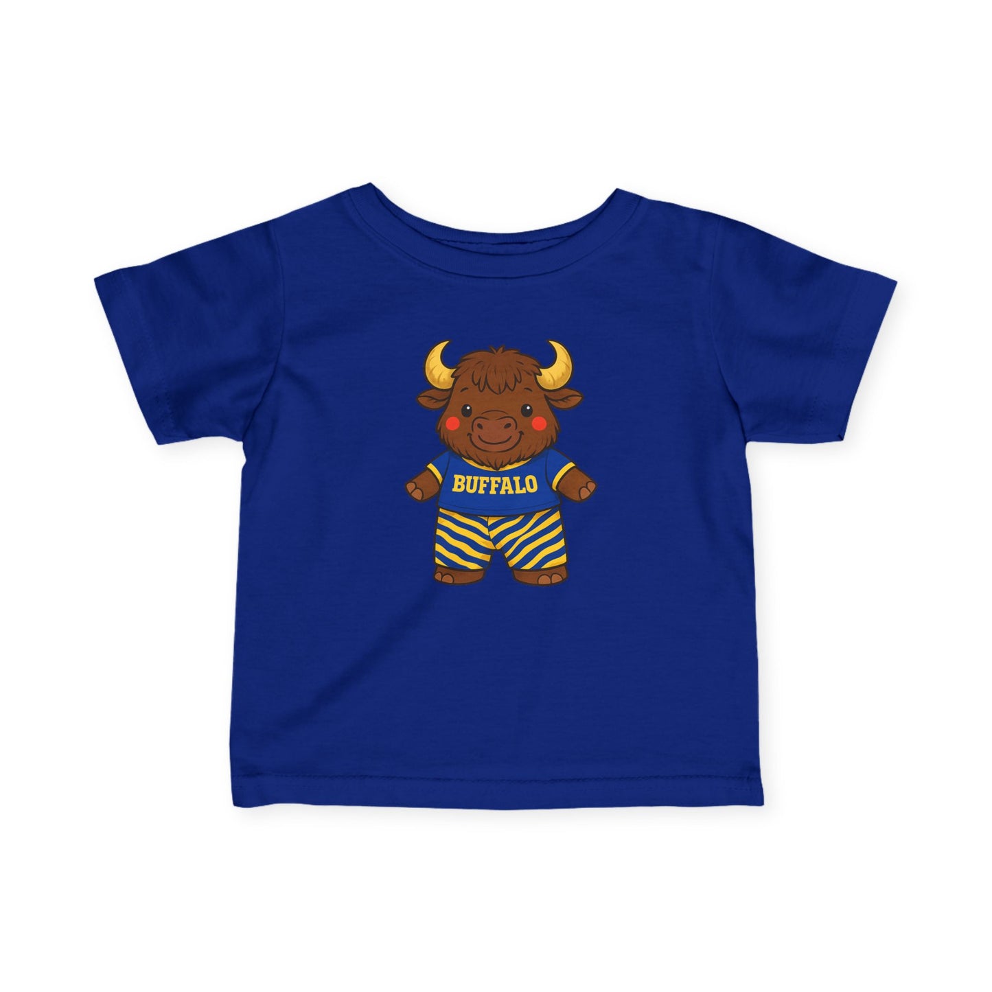 Buffalo Hockey Toddler T-Shirt – Cute Baby Buffalo Graphic Tee | 716 Kids Apparel | Teesrus716