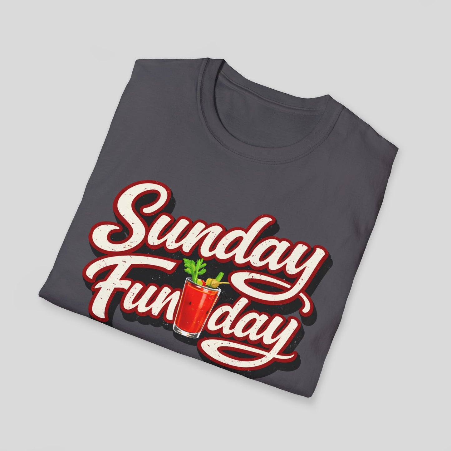 Sunday Funday T-Shirt — Bloody Mary Weekend Brunch Tee