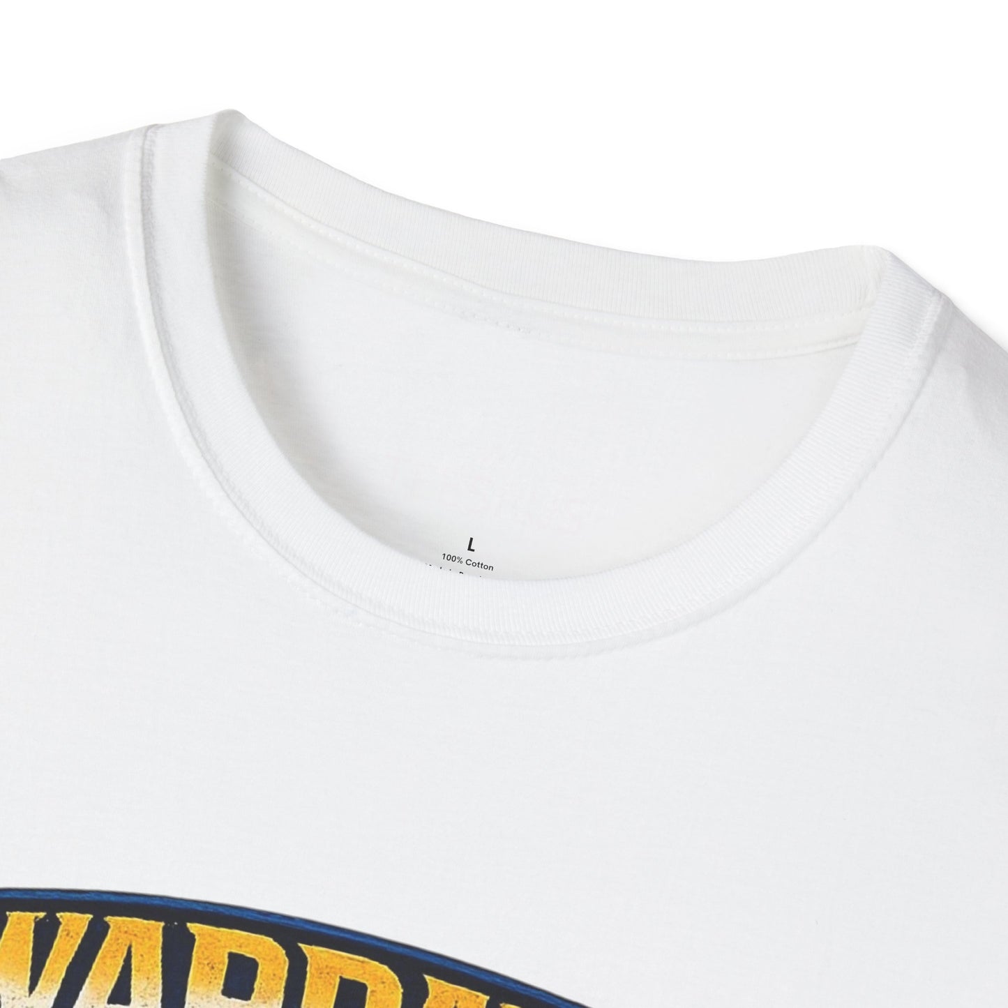 Buffalo Hockey Warpath Wear T-Shirt — Blue & Gold Team Tee