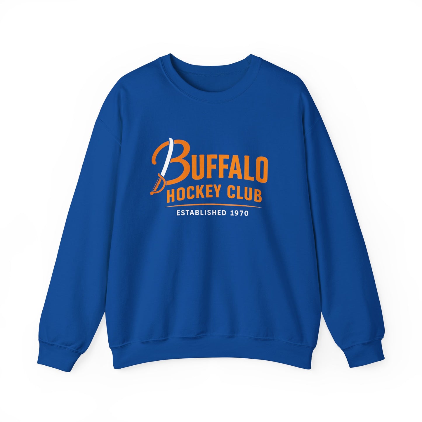 Buffalo NY Hockey Sweatshirt – Retro Hockey Club Crewneck 716 Apparel | Teesrus716