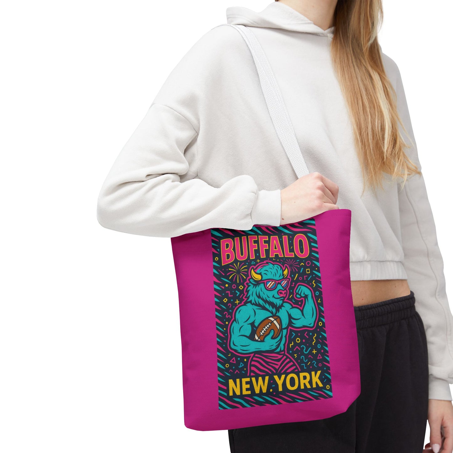 Eclectic Buffalo NY Tote Bag