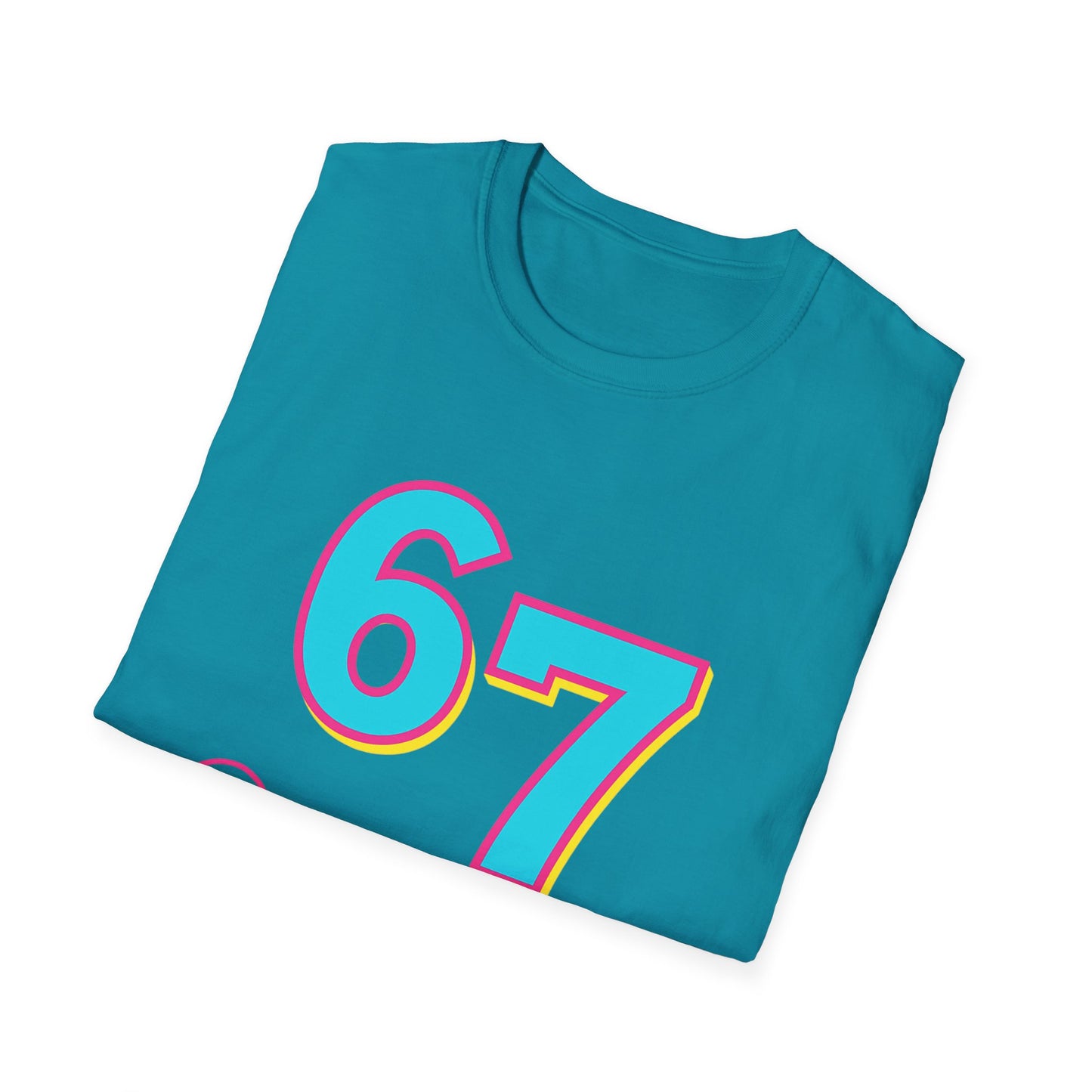 6 7 T-Shirt - Unisex Softstyle
