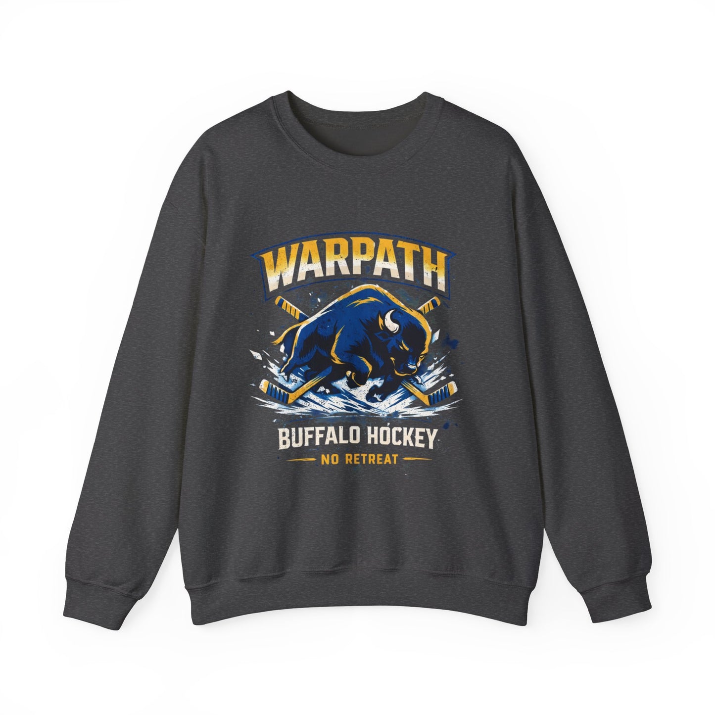 Buffalo Hockey Warpath Crewneck Sweatshirt