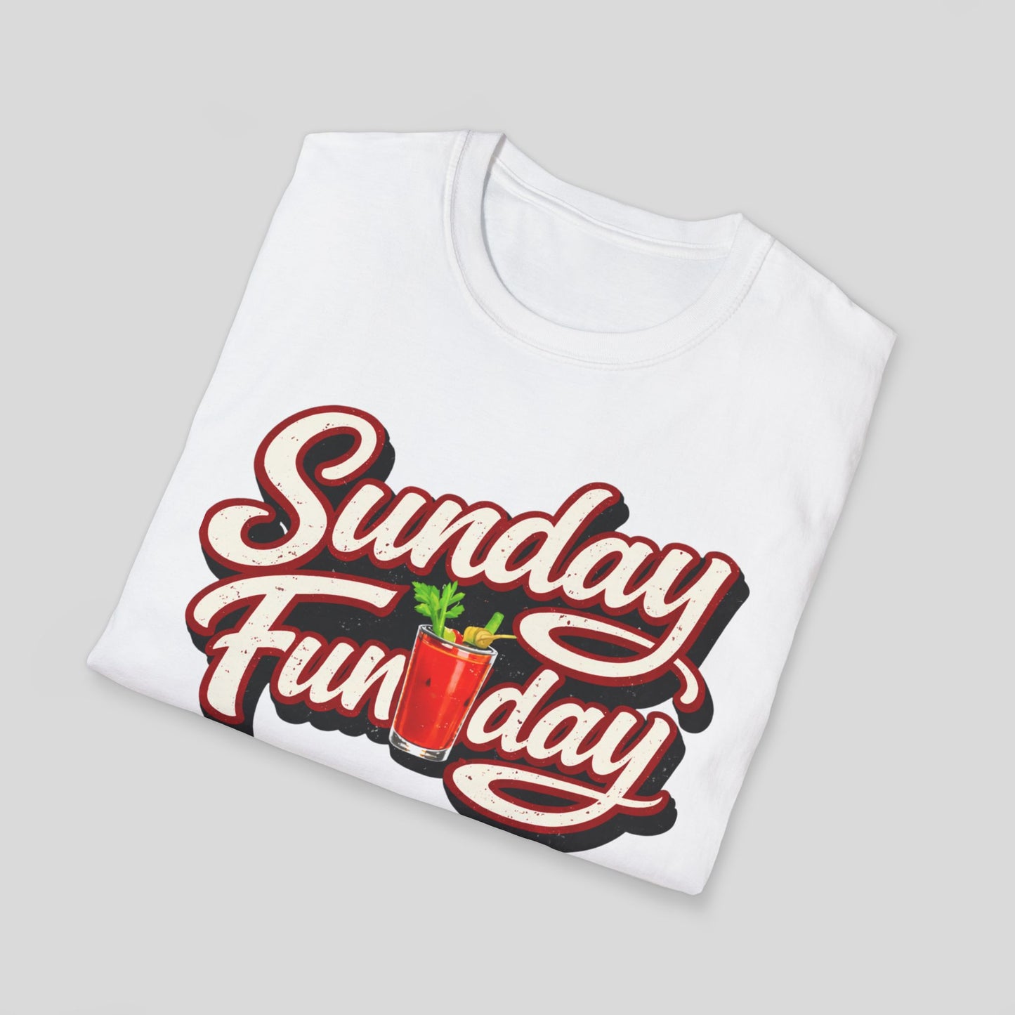 Sunday Funday T-Shirt — Bloody Mary Weekend Brunch Tee