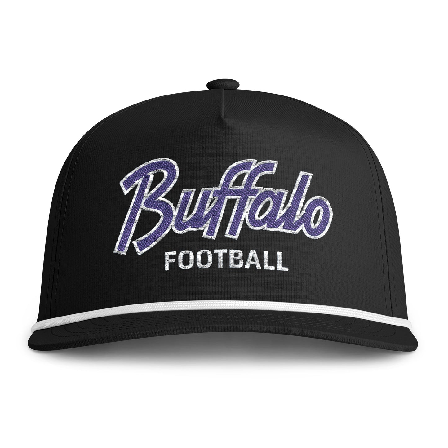 Buffalo Football Nickel City Rope Cap | Embroidered Buffalo Football Snapback Hat