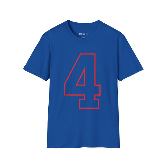 Buffalo Football Number 4 Jimbo T-Shirt