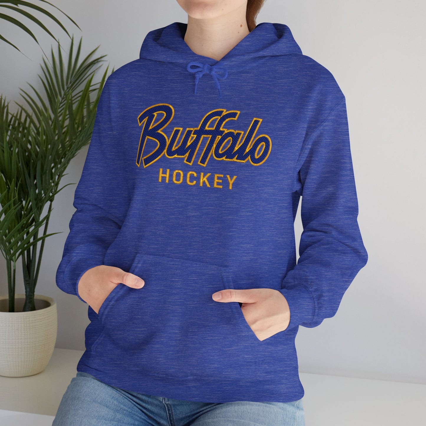 Buffalo Hockey Hoodie | Vintage Buffalo Hockey Sweatshirt | Buffalo Hockey Apparel | Buffalo NY Hoodie