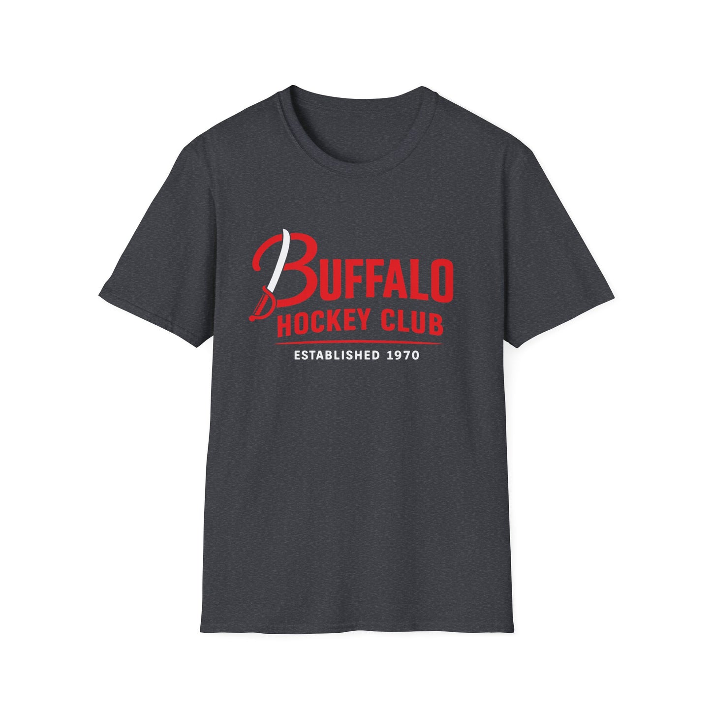 Buffalo Hockey Club T-Shirt - Black and Red