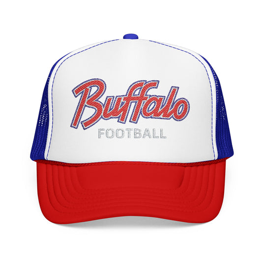 Buffalo Football Hat – Retro Buffalo NY Trucker Cap | TeesRus716