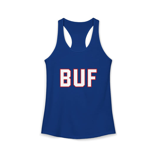 Women's Buffalo Football Tanktop - TEESRUS716