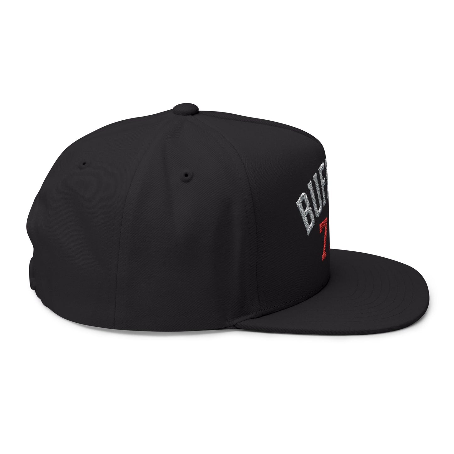 Buffalo 716 Flat Bill Hat | Embroidered Buffalo Snapback Cap | Buffalo Football Apparel