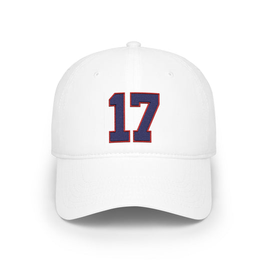 17 Buffalo Football Hat | Embroidered Buffalo Football Cap | Buffalo Fan Hat