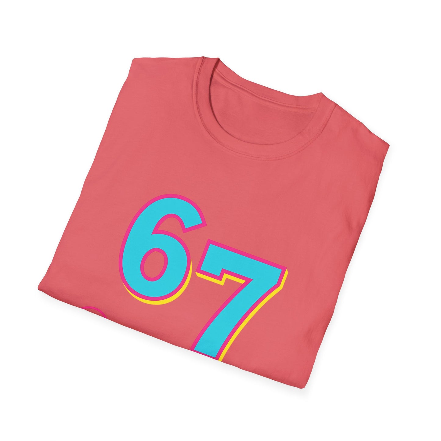 6 7 T-Shirt - Unisex Softstyle