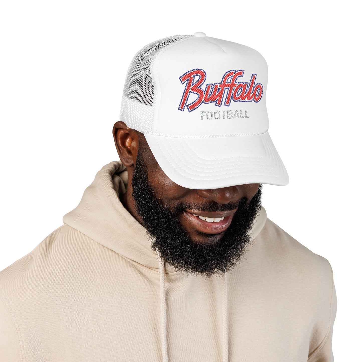Buffalo Football Hat – Retro Buffalo NY Trucker Cap | TeesRus716