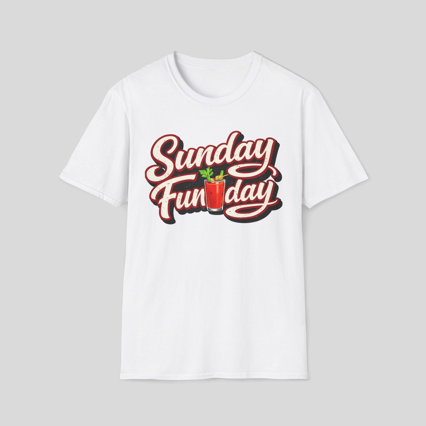 Sunday Funday T-Shirt — Bloody Mary Weekend Brunch Tee
