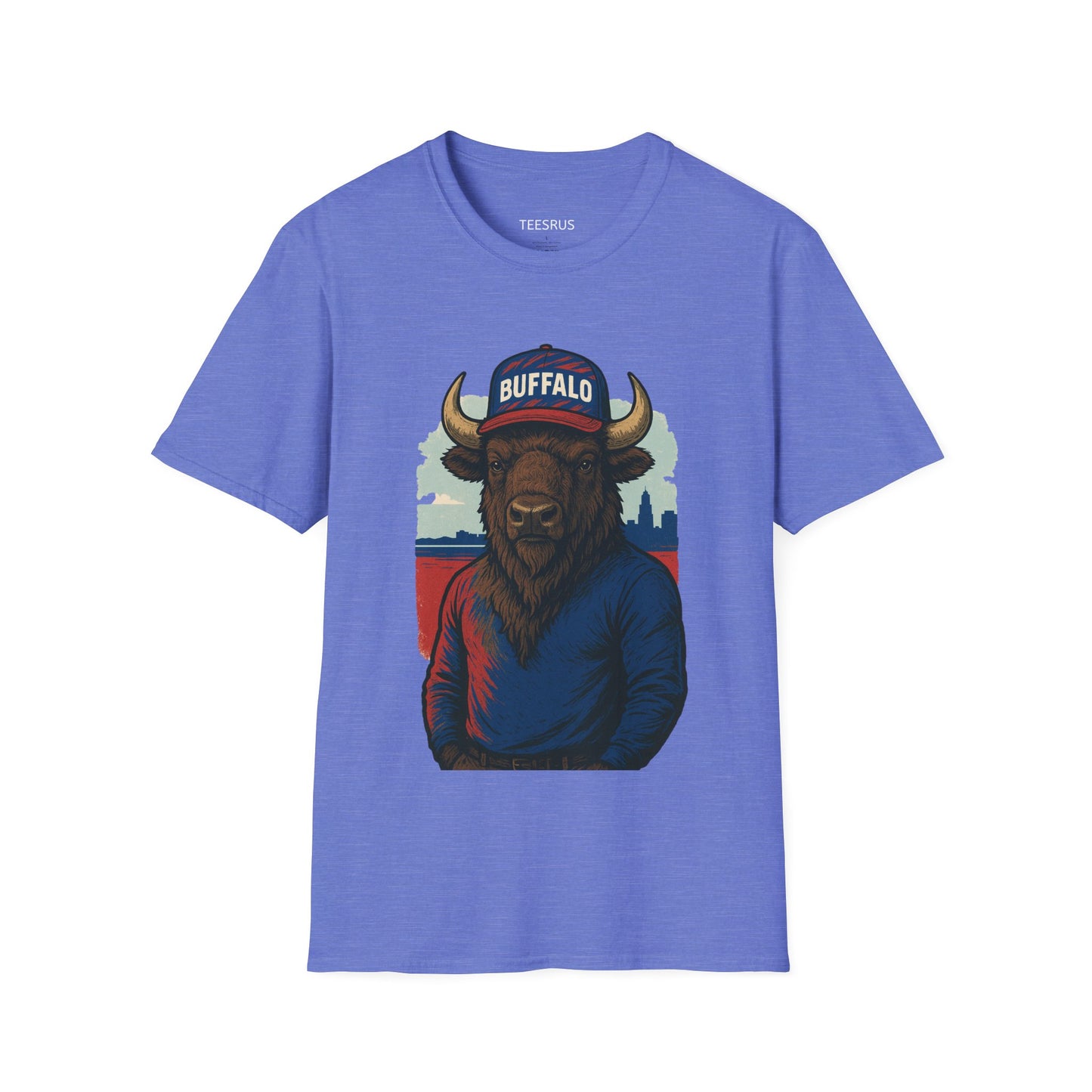 BUFFALO WEARING BUFFALO