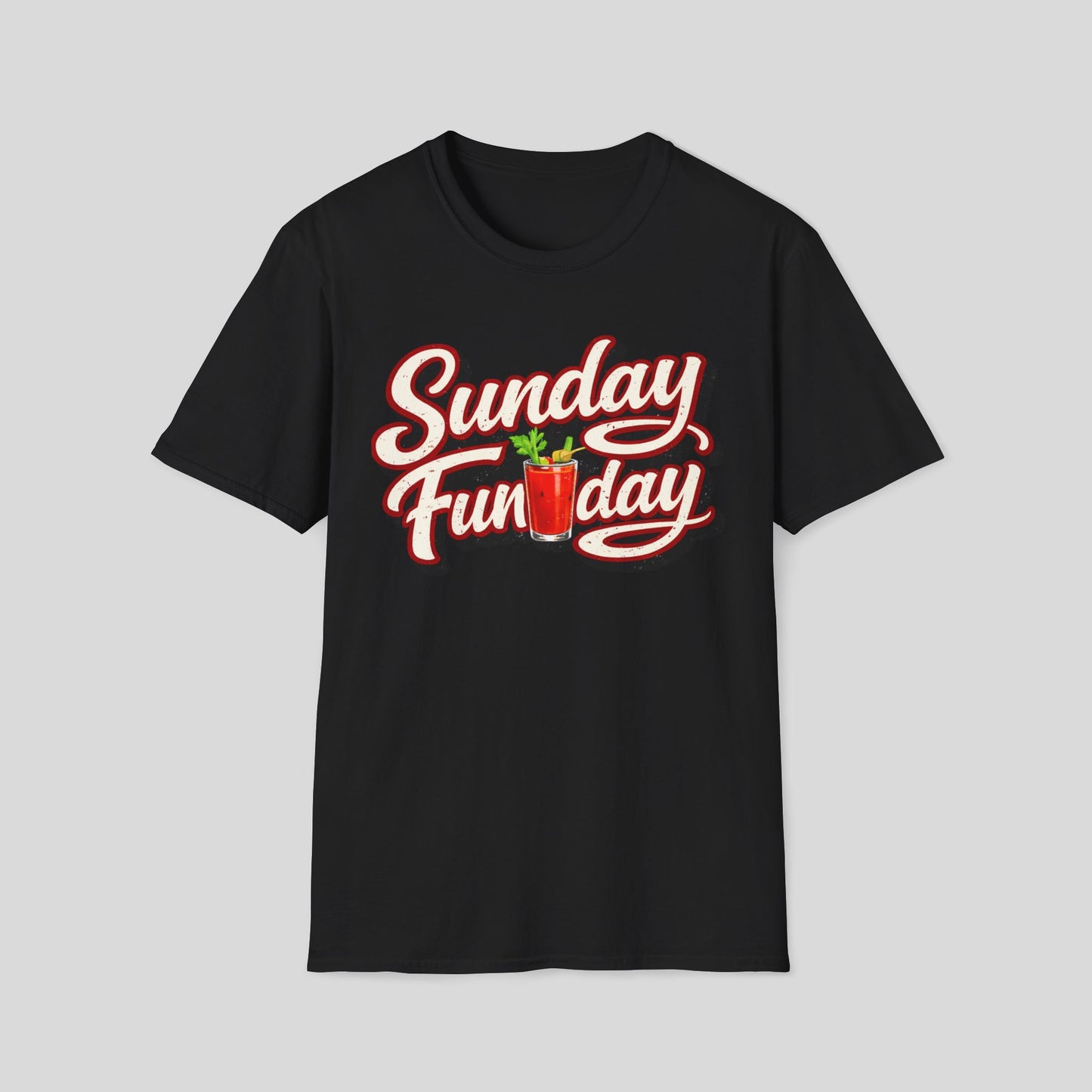 Sunday Funday T-Shirt — Bloody Mary Weekend Brunch Tee