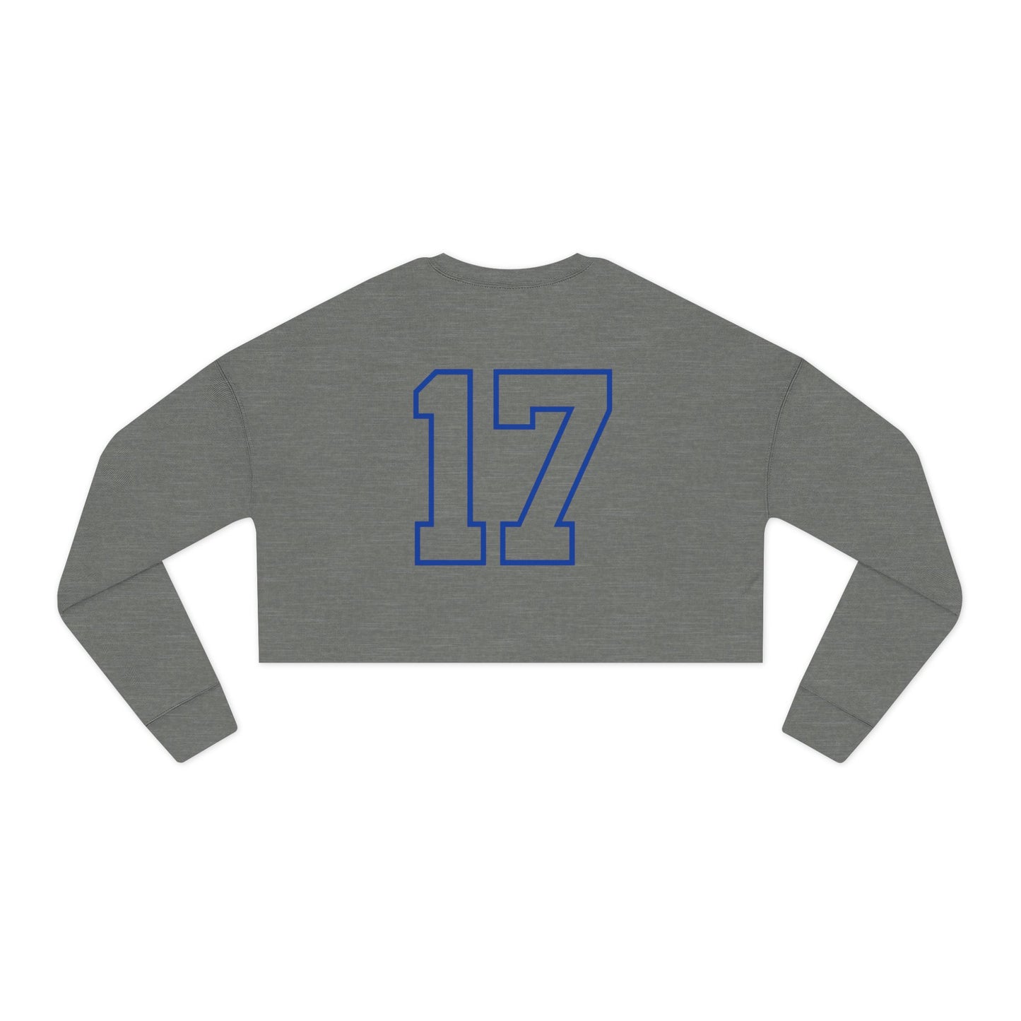 Buffalo Football Number 17 Cropped Sweatshirt