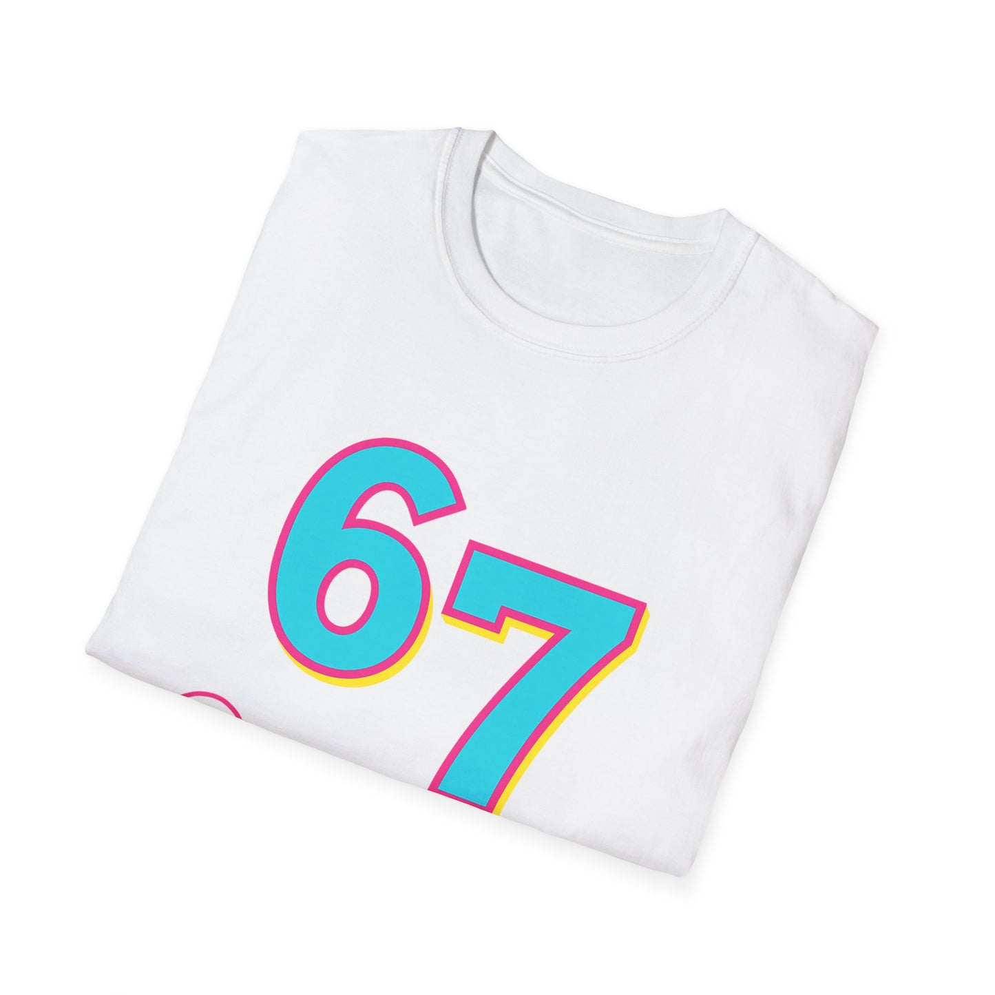 6 7 T-Shirt - Unisex Softstyle