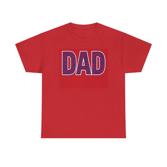 Zubaz DAD Shirt, Father's Day Gift, Unisex Tee, Heavy Cotton T-Shirt, Retro Dad Shirt, 90s Fashion Tee