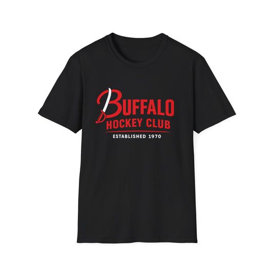 Buffalo Hockey Club T-Shirt - Black and Red