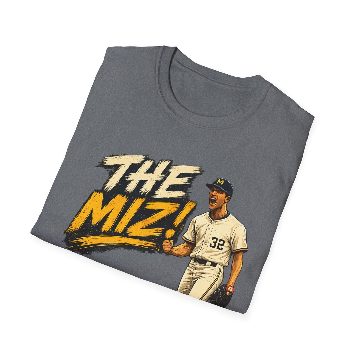 The Miz Milwaukee Baseball T-Shirt – Retro Brew City Player Graphic Tee | Teesrus716