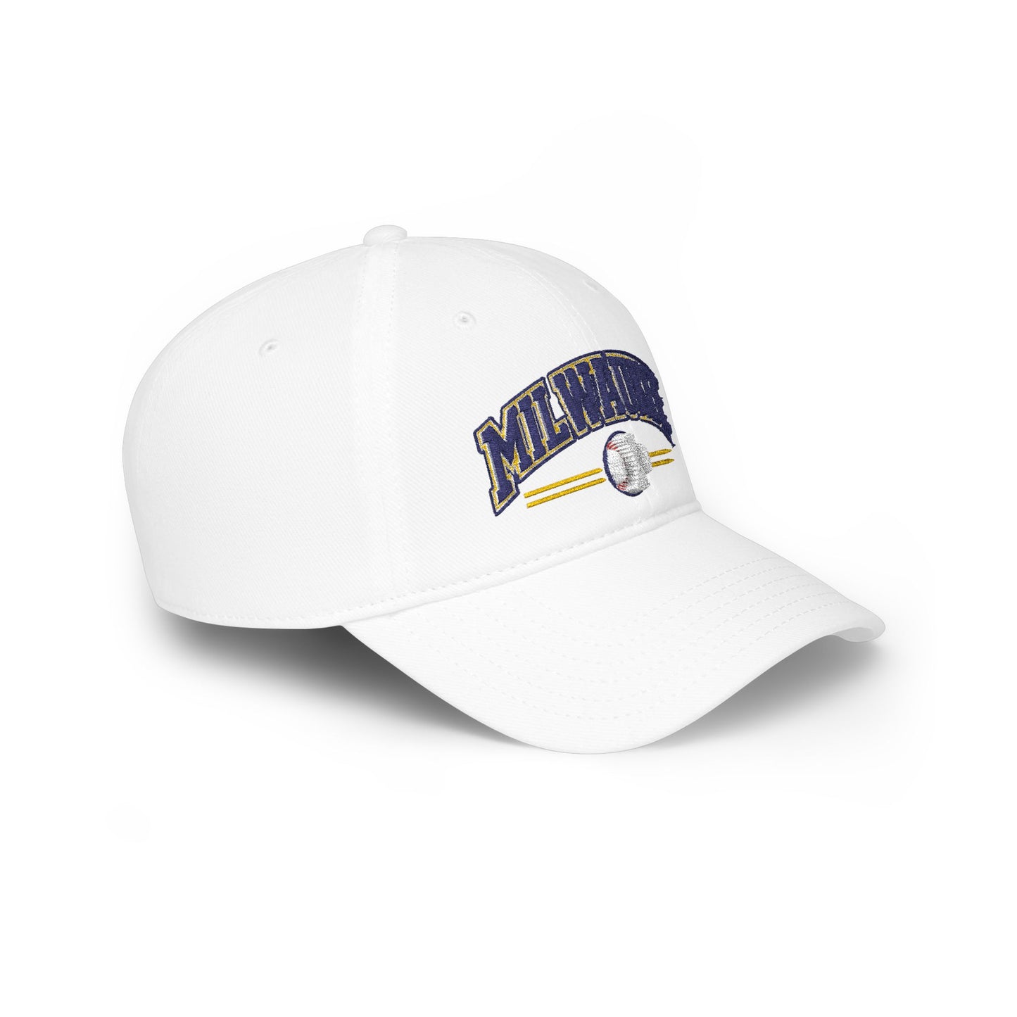 Milwaukee Retro Baseball Hat – Low Profile Brew City Dad Cap | Teesrus716