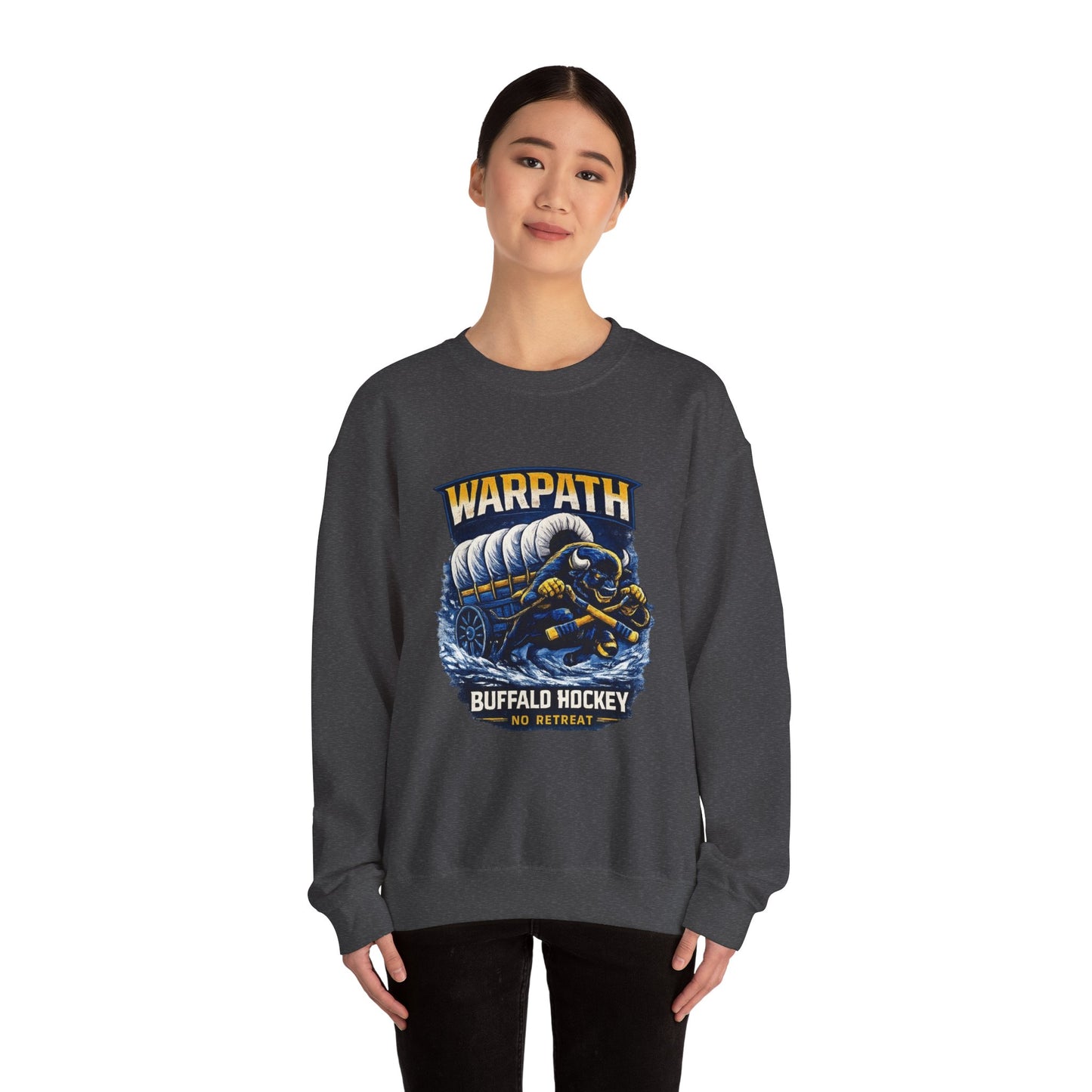 BUFFALO HOCKEY WARPATH WEAR - BLUE AND GOLD