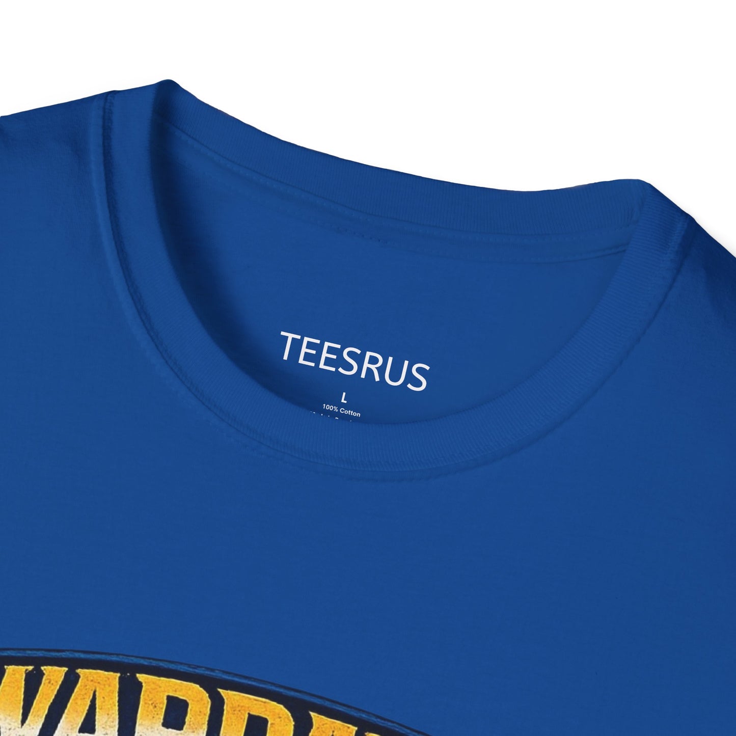 Buffalo Hockey Warpath Wear T-Shirt — Blue & Gold Team Tee