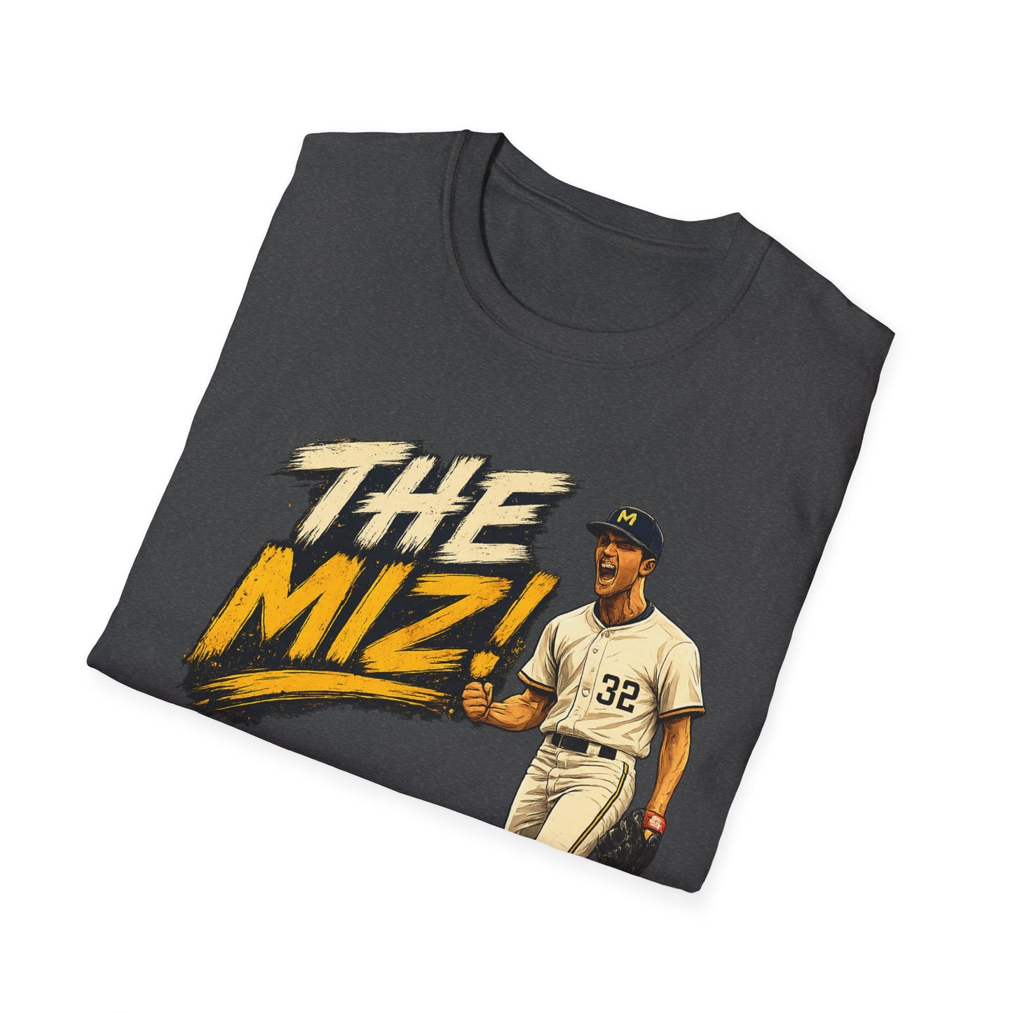 The Miz Milwaukee Baseball T-Shirt – Retro Brew City Player Graphic Tee | Teesrus716