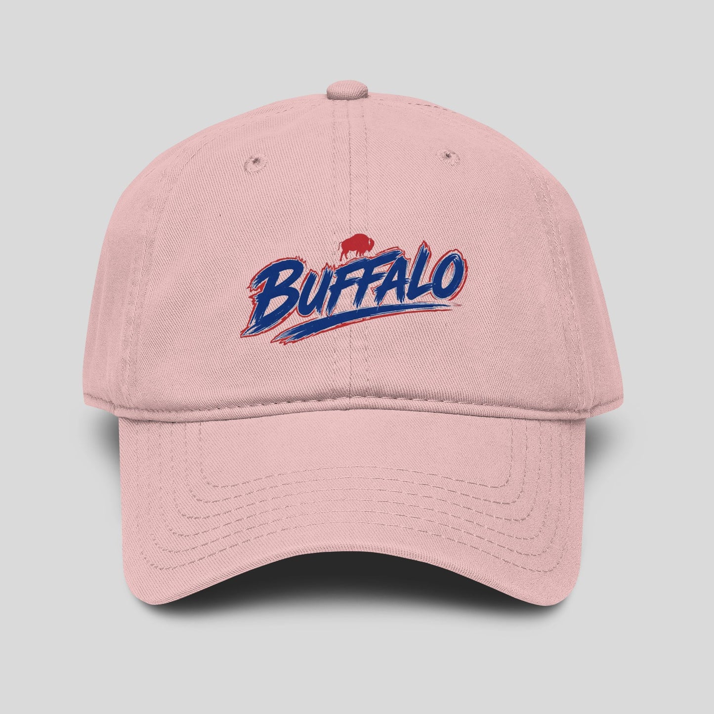 Buffalo Script Washed Baseball Cap