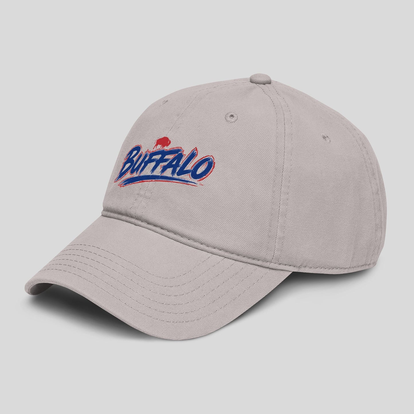 Buffalo Script Washed Baseball Cap