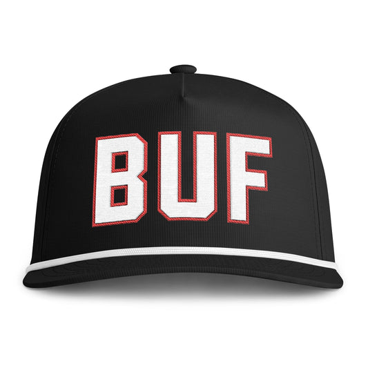 BUF Rope Cap | Buffalo Hat – Vintage Snapback for Football & Hockey Fans