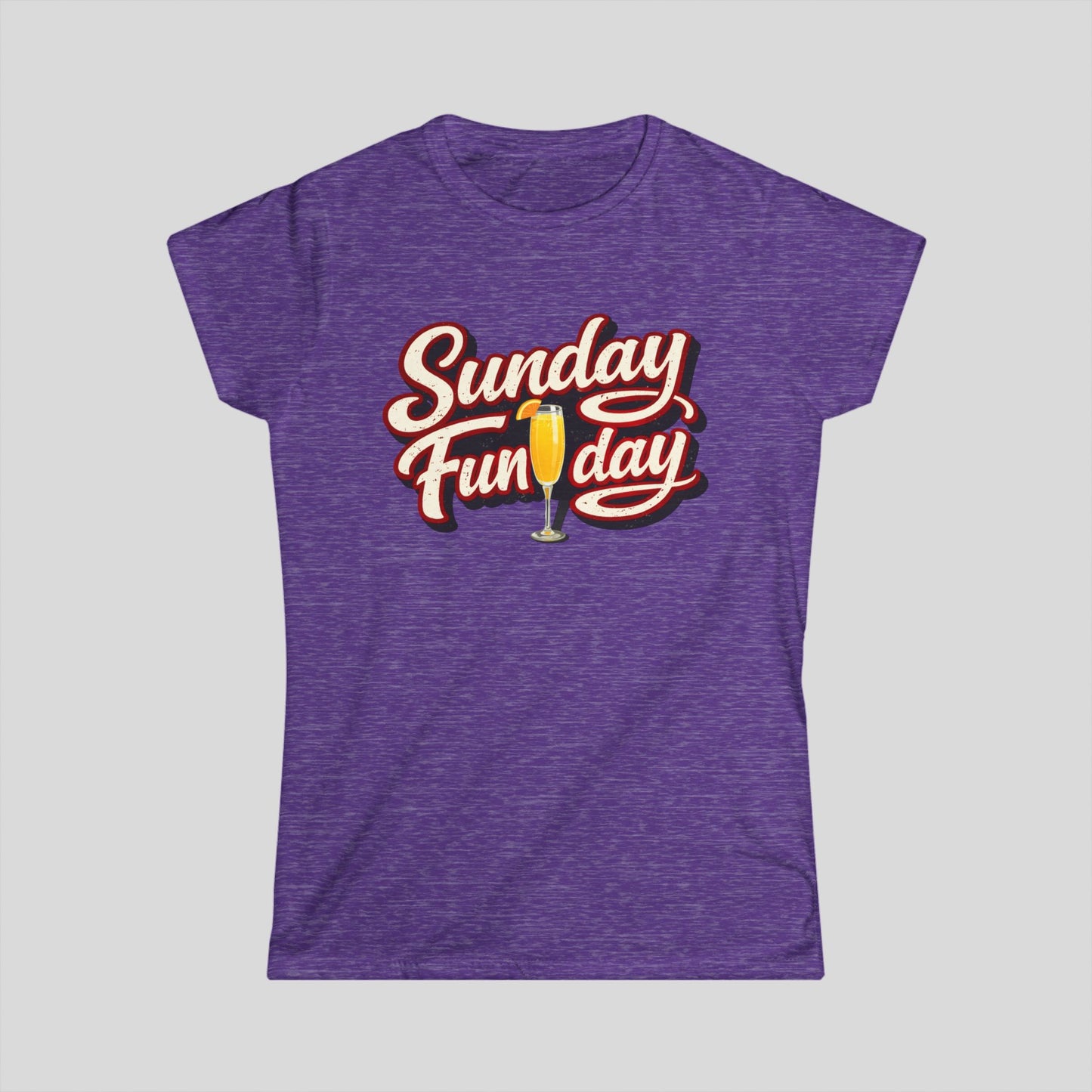 Sunday Funday Women’s T-Shirt – Mimosa Brunch Graphic Tee | Teesrus716
