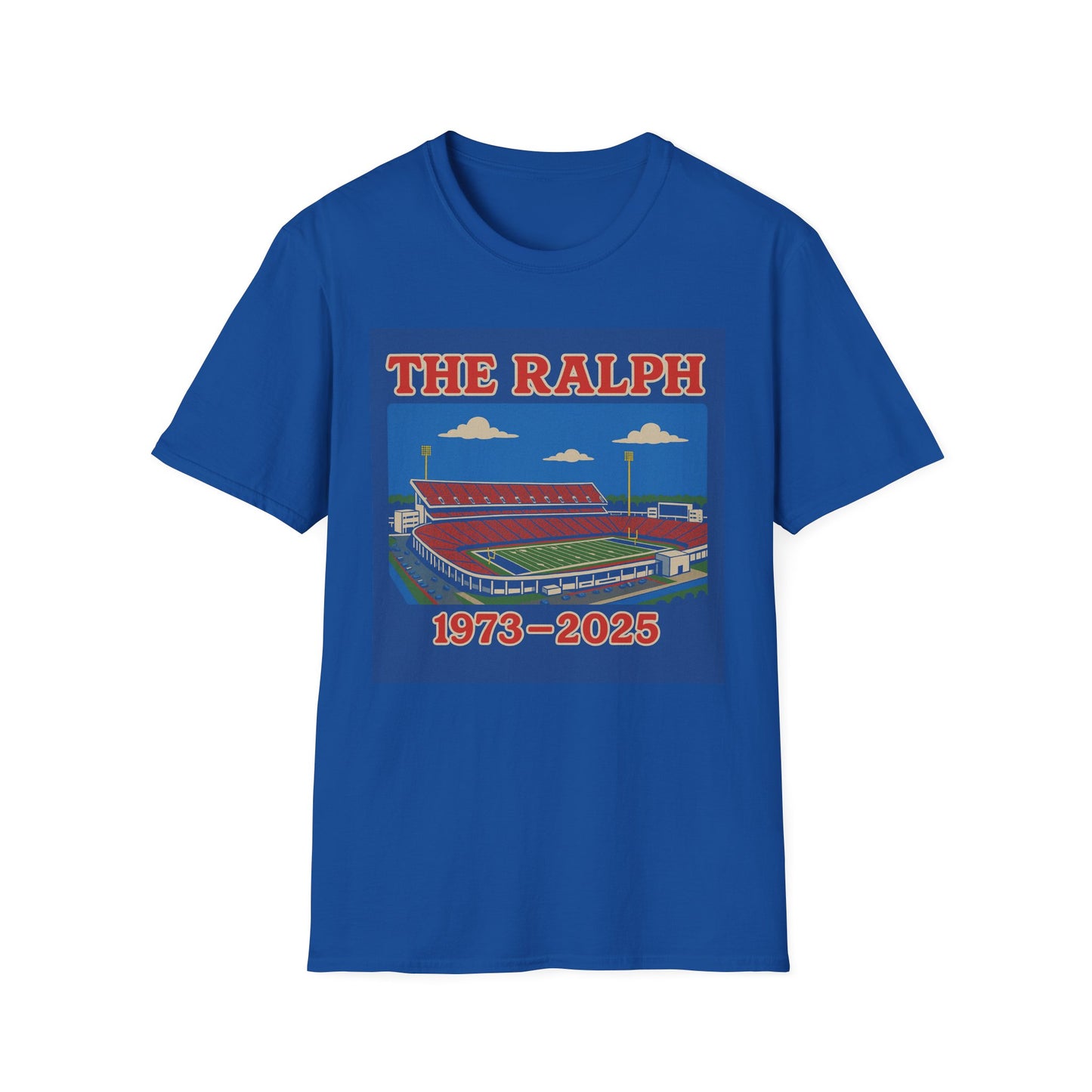Buffalo Football T-Shirt – “The Ralph” 1973–2025 Stadium Tribute Tee | Teesrus716