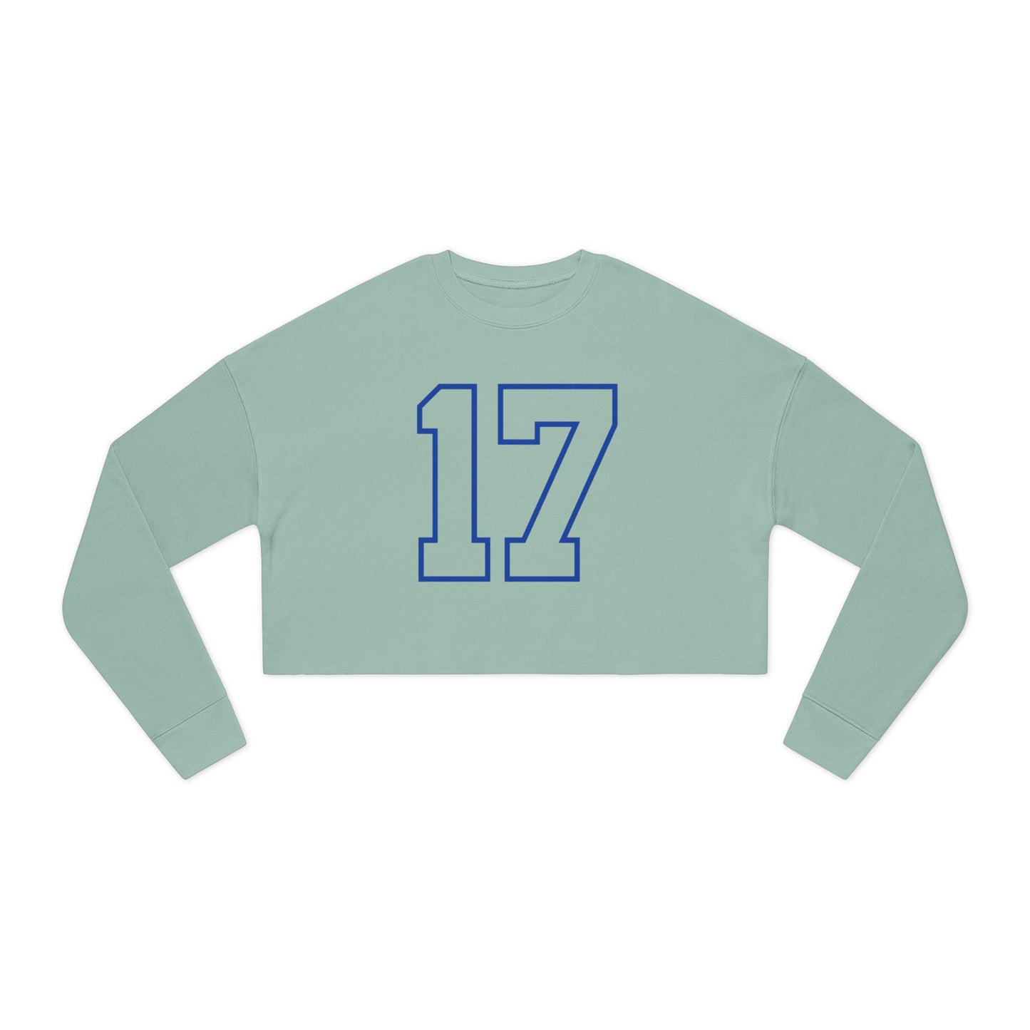 Buffalo Football Number 17 Cropped Sweatshirt