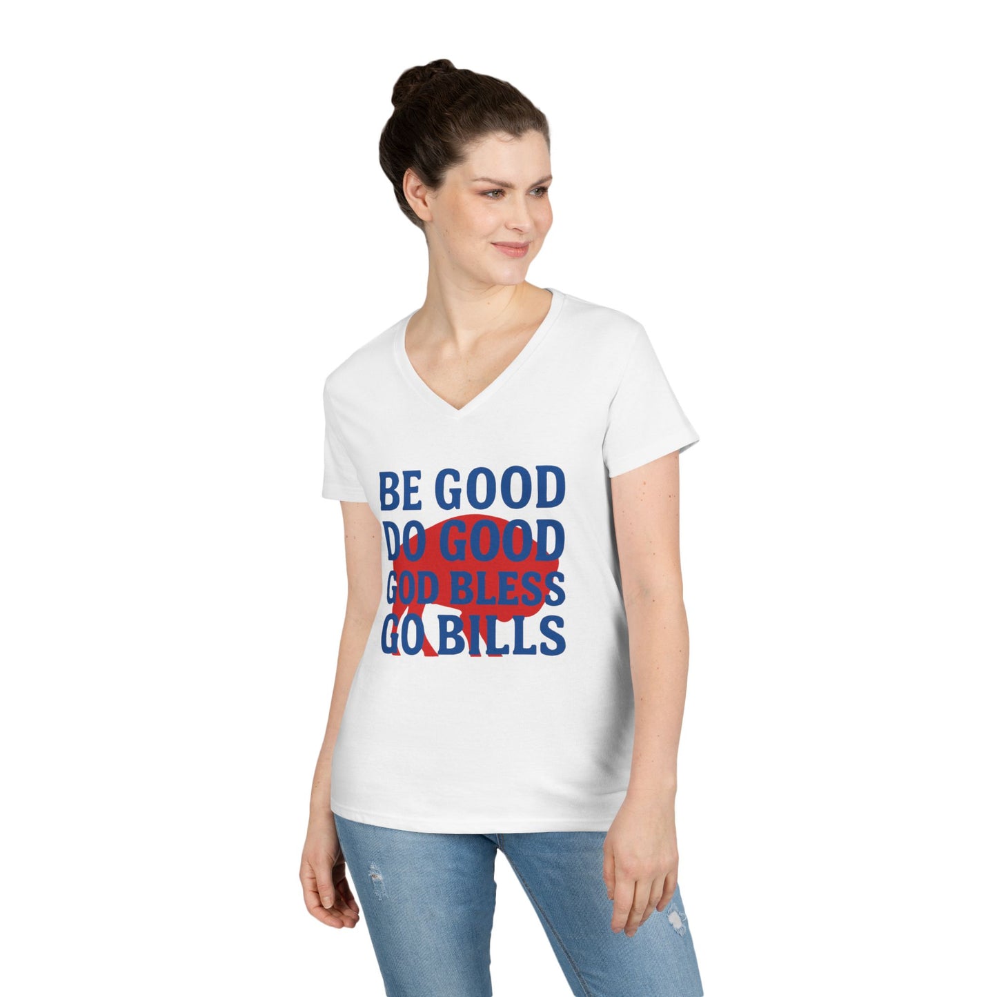 Buffalo Football V-Neck T-Shirt