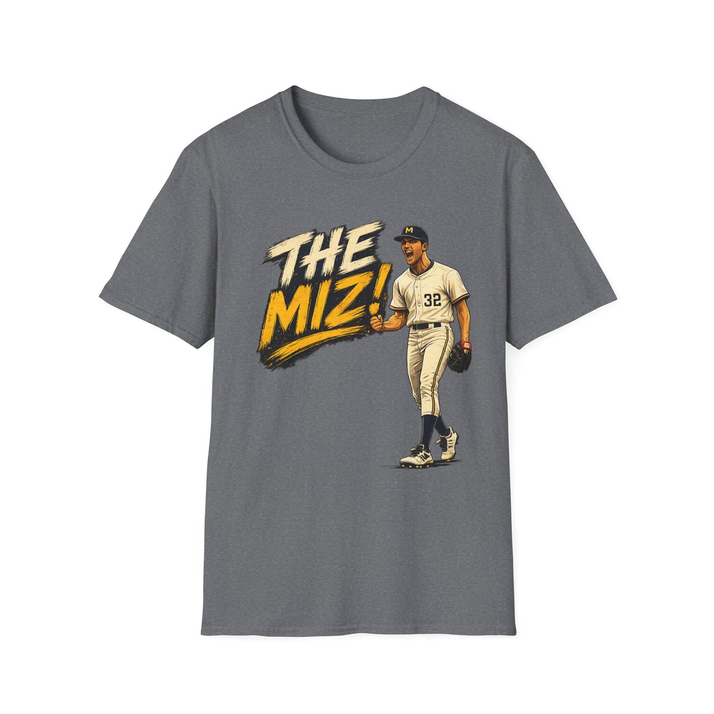 The Miz Milwaukee Baseball T-Shirt – Retro Brew City Player Graphic Tee | Teesrus716