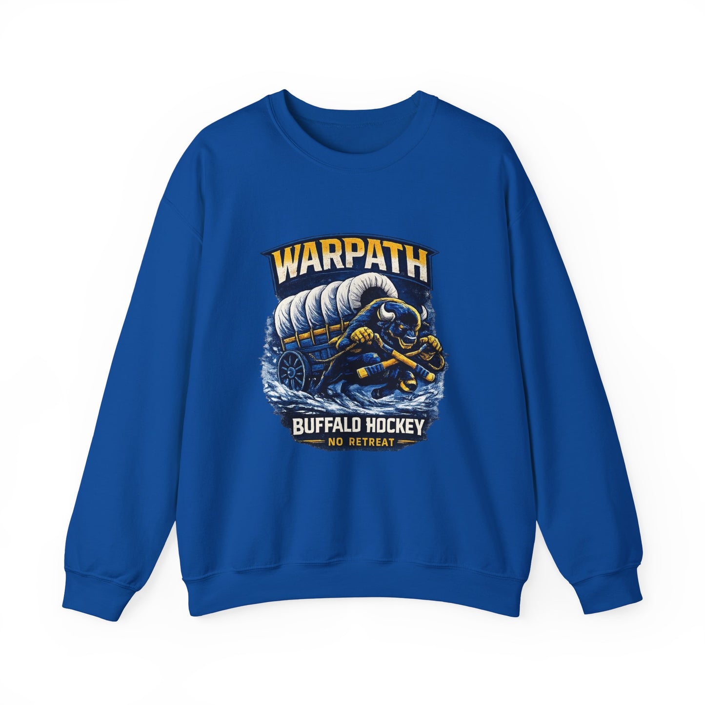 BUFFALO HOCKEY WARPATH WEAR - BLUE AND GOLD