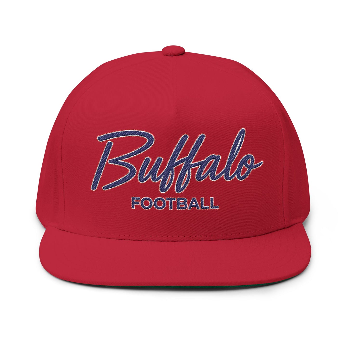 Buffalo Football Hat – Retro Script Buffalo NY Snapback Cap | 716 Sideline Gear