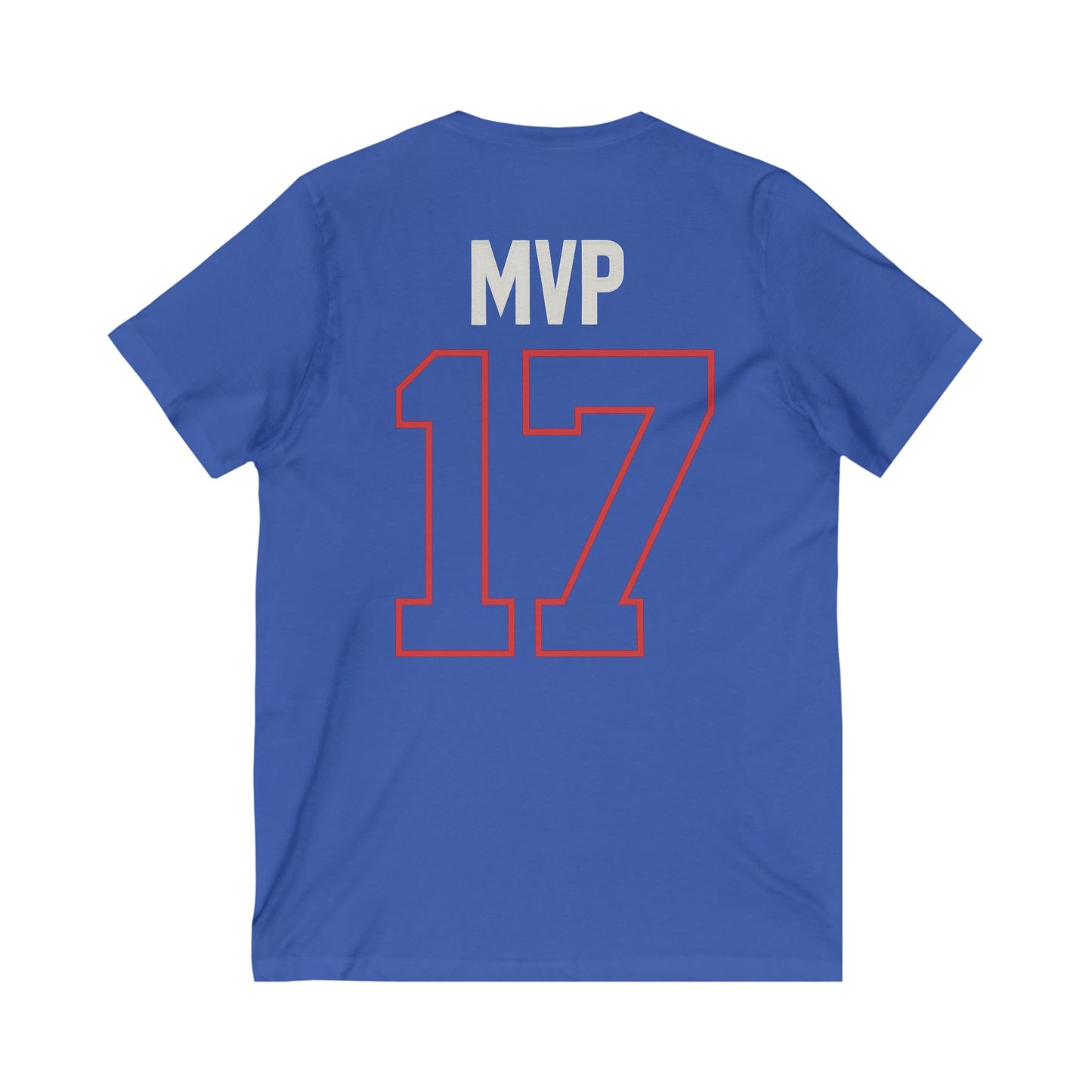 V-Neck Tee Woman's MVP 17 Buffalo Football Tshirt