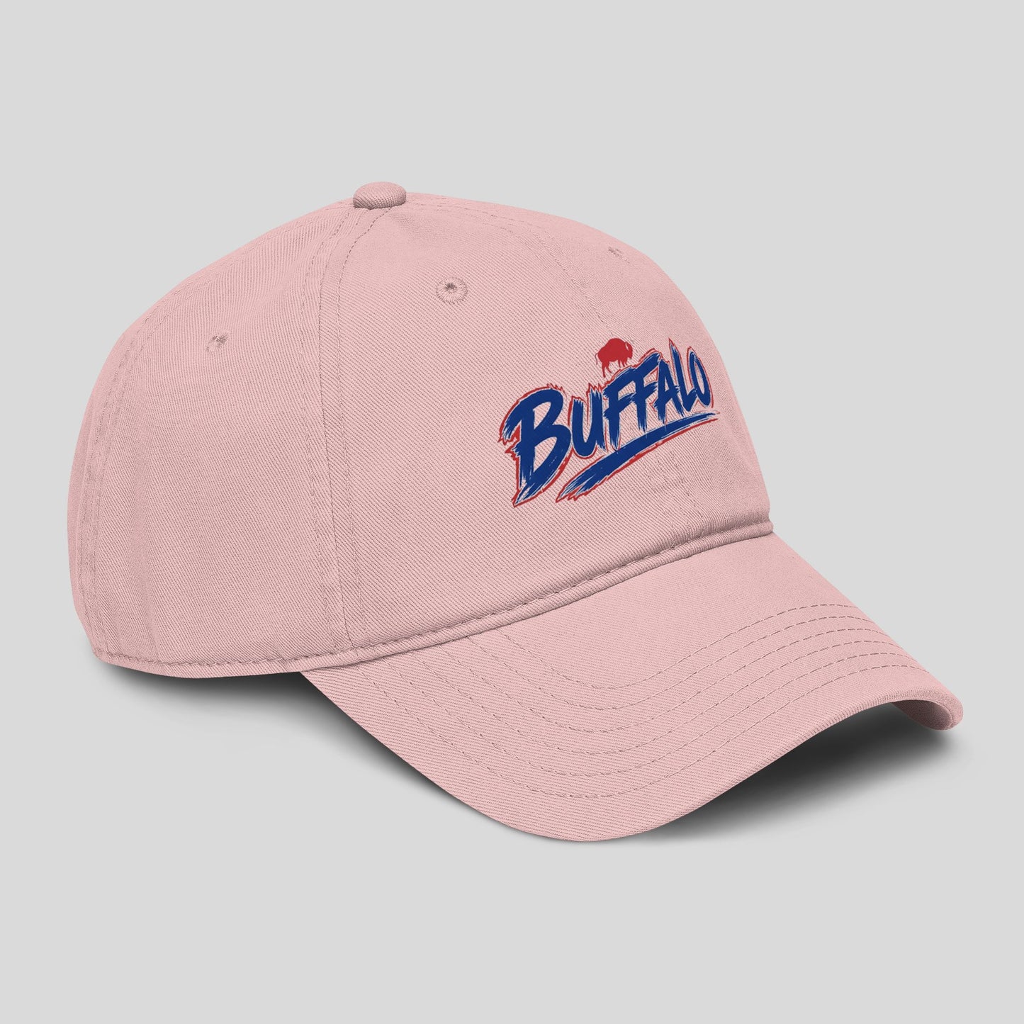 Buffalo Script Washed Baseball Cap