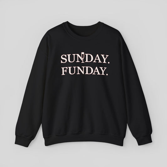 Sunday Funday Sweatshirt – Cozy Brunch Weekend Crewneck | Teesrus716