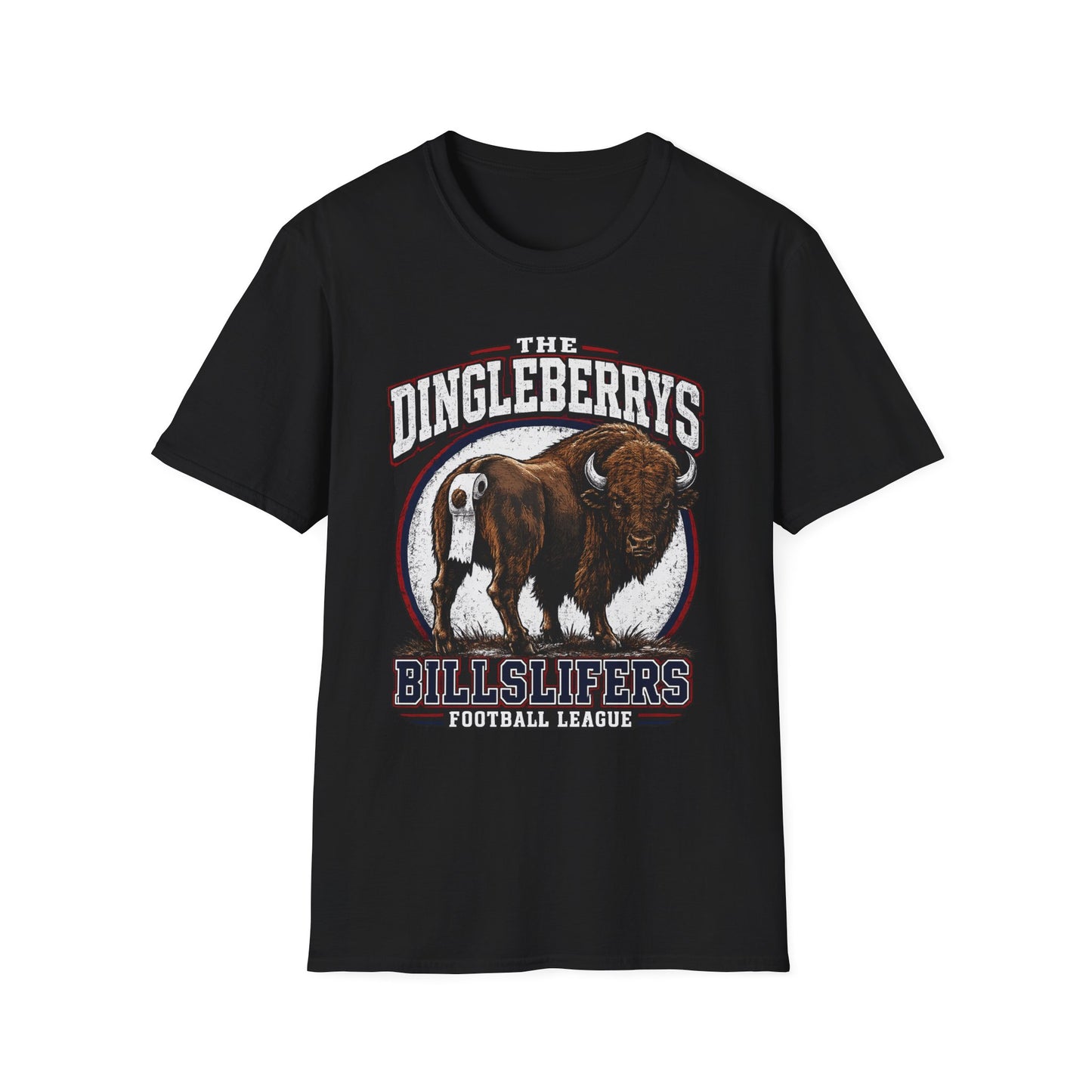 The Dingleberrys Buffalo Tee — Vintage Football League Graphic T-Shirt