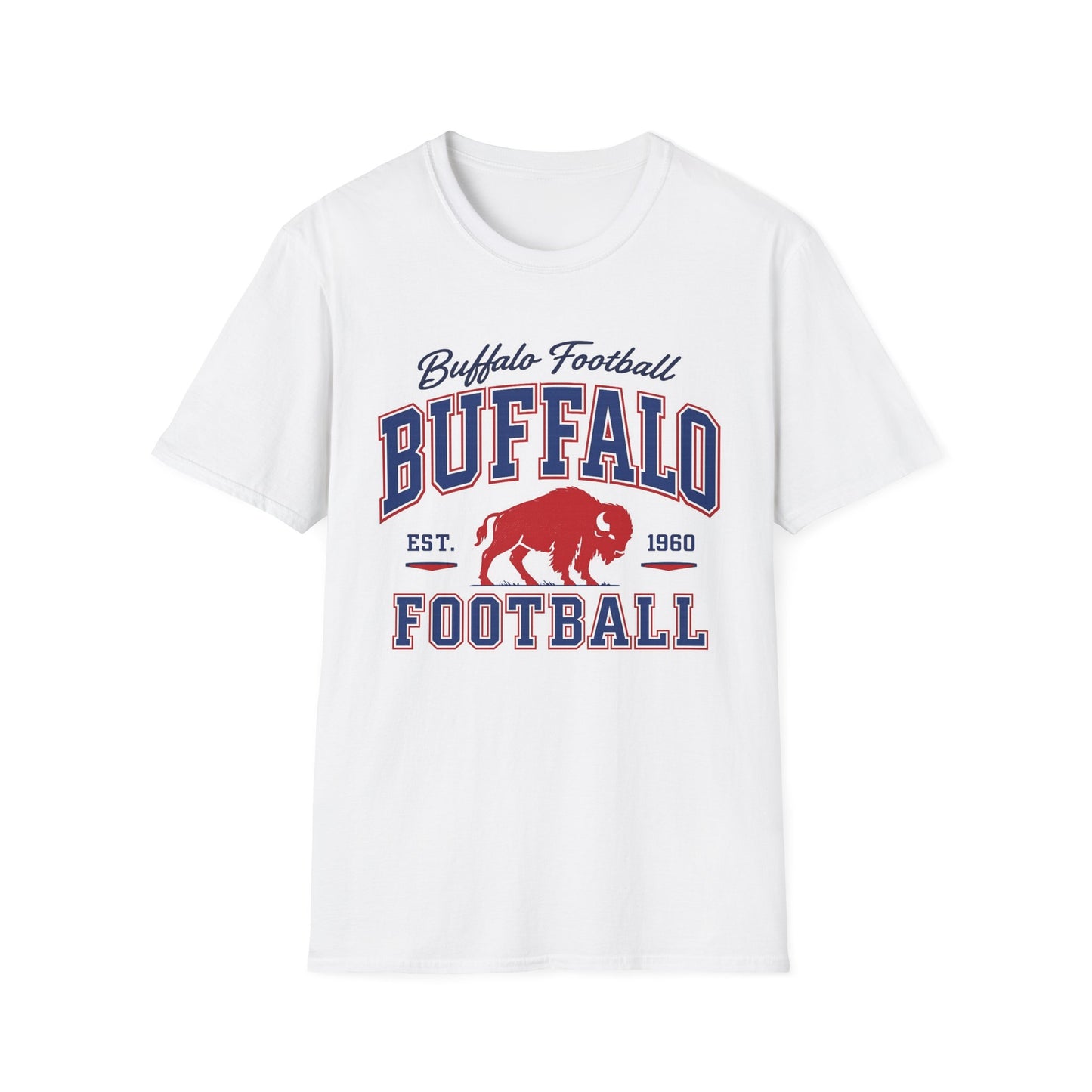 Buffalo Football Shirt | Vintage Buffalo Football T-Shirt | Buffalo Bison Fan Apparel
